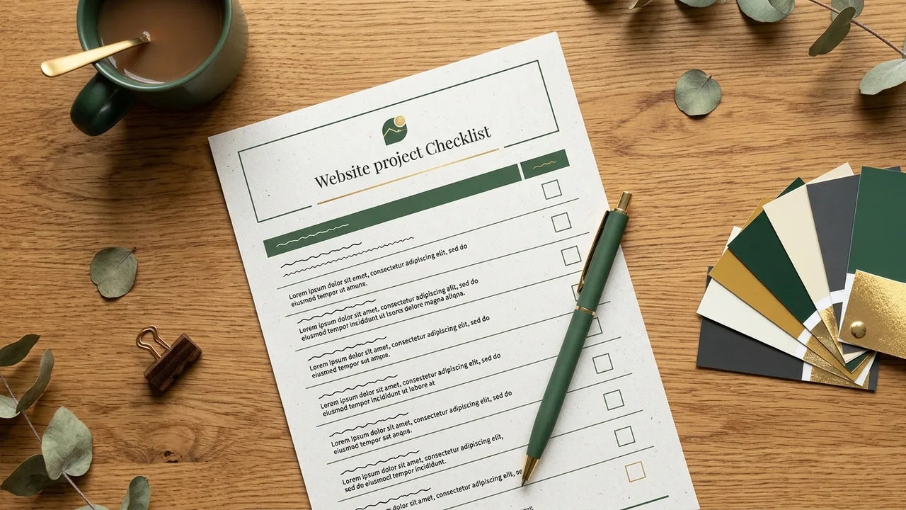 Website Project Checklist for Brisbane businesses